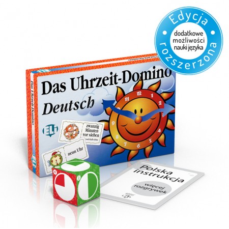 Gra językowa Das Uhrzeit-Domino