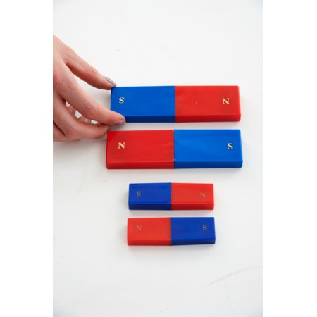Magnesy sztabkowe małe 8x2,2 cm 2 sztuki