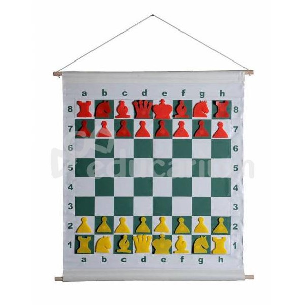 Szachy magnetyczne demonstracyjne 66X73 CM