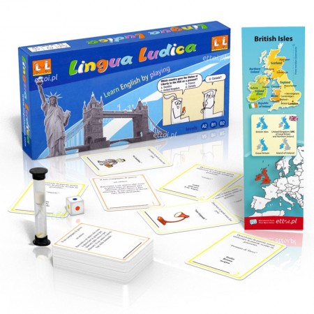 English and the English-Speaking World: Lingua Ludica: gra językowo-kulturowa: język angielski i kraje anglojęzyczne (A2-B2)
