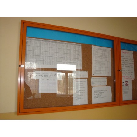 Gablota informacyjna - aluminiowa
