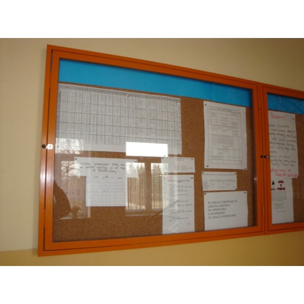 Gablota informacyjna - aluminiowa