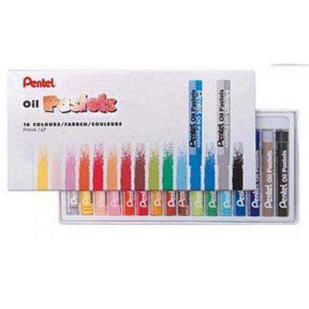 Pastele olejne Pentel 16 kolorów