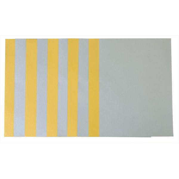 Papier techniczny 130 g A4 10 arkuszy złoty i srebrny