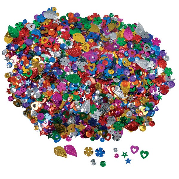 Cekiny mix średnie 100g