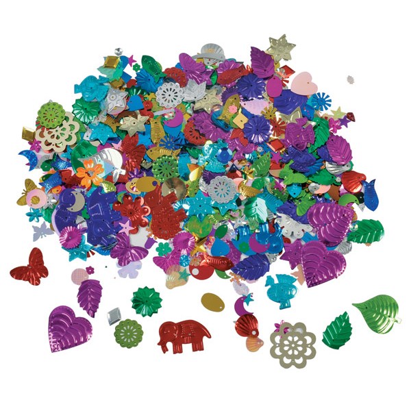 Cekiny mix duże 50g