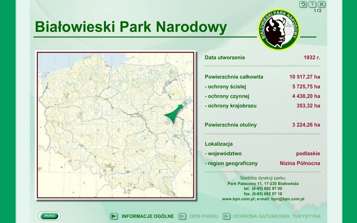Parki narodowe i inne formy ochrony przyrody w Polsce. Atlas i