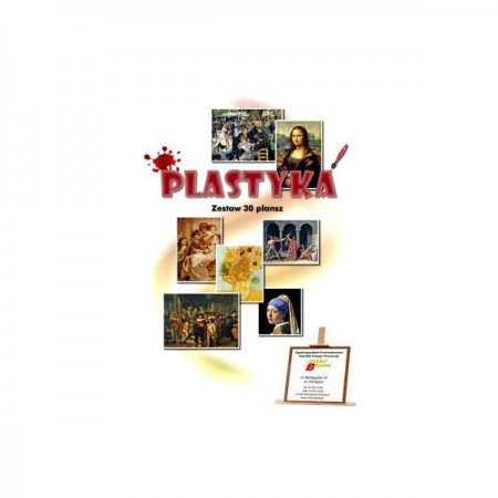 Plastyka zestaw 30 plansz