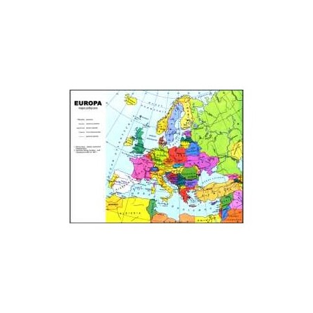 Mapa polityczna Europa