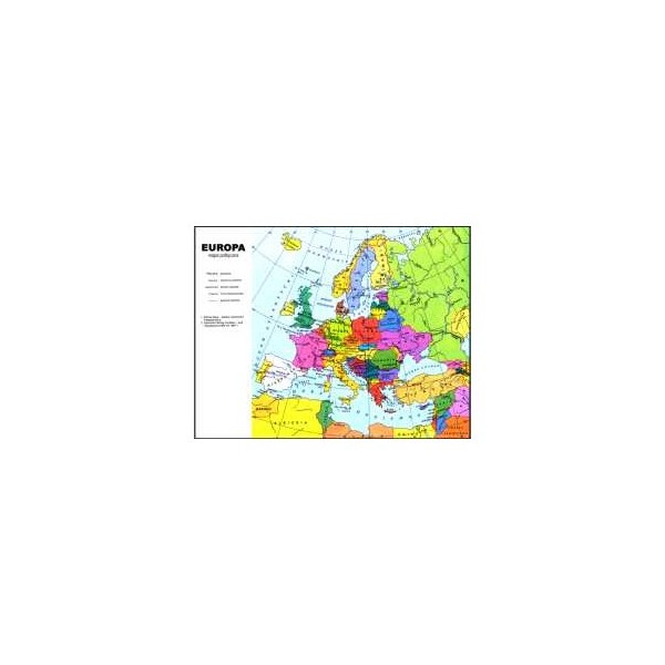 Mapa polityczna Europa