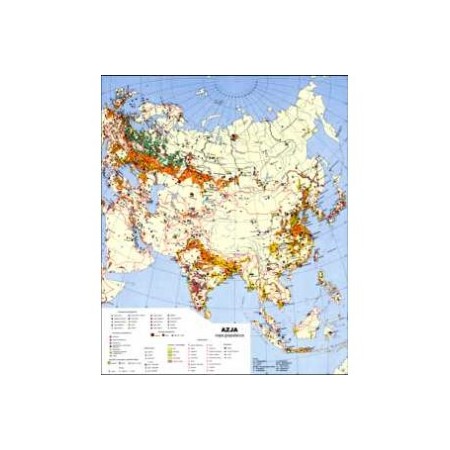 Mapa gospodarcza Azja