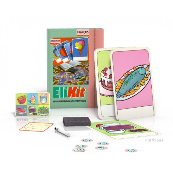 Gra językowa EliKit Les aliments