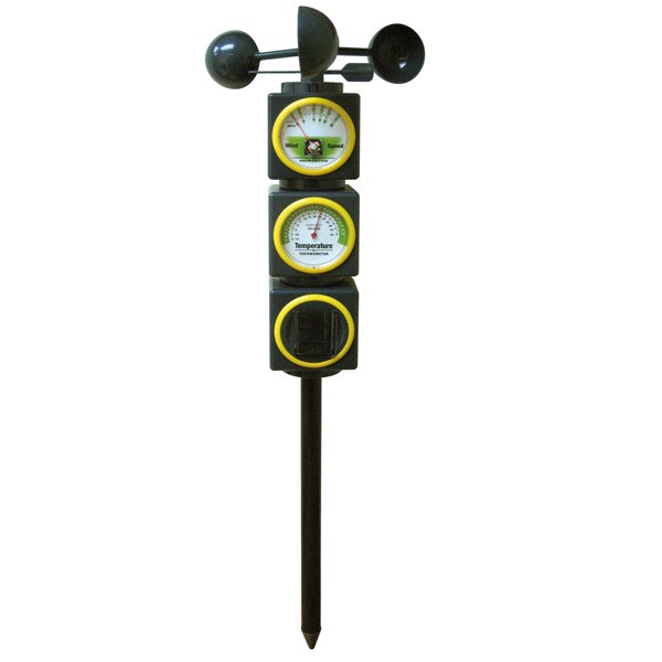 Modułowa stacja pogody - termometr, anemometr, deszczomierz