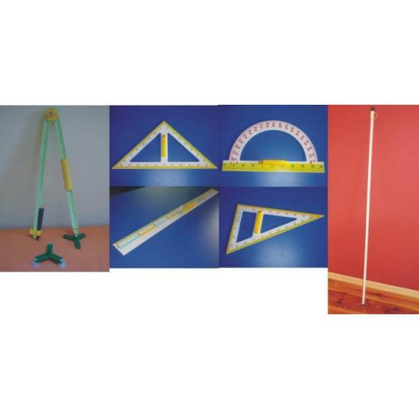 Komplet przyrządy plastikowe magnetyczne