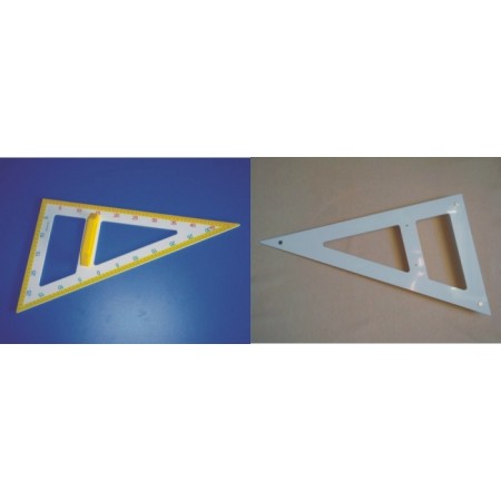 Trójkąt 60 plastikowy magnetyczny