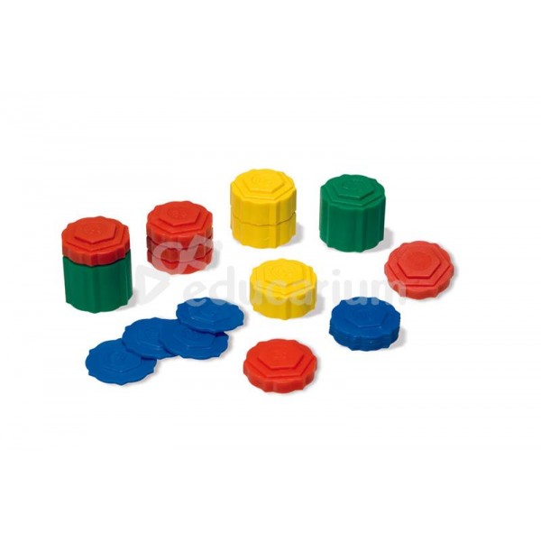 Odważniki 1 5 10 20 gramowe 54 sztuk