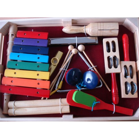 zestaw instrumentów muzycznych 11szt