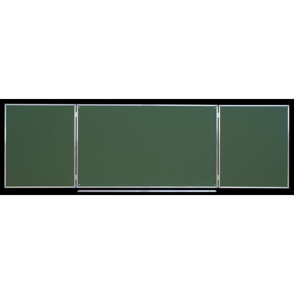Tablica zielona tryptyk 100x340 cm