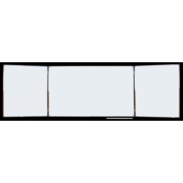 Tablica ceramiczna biała tryptyk 100 cm x 340 cm