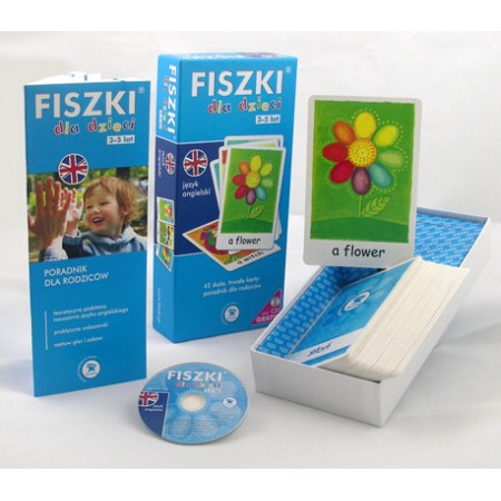 FISZKI język angielski dla dzieci 3 do 5 lat