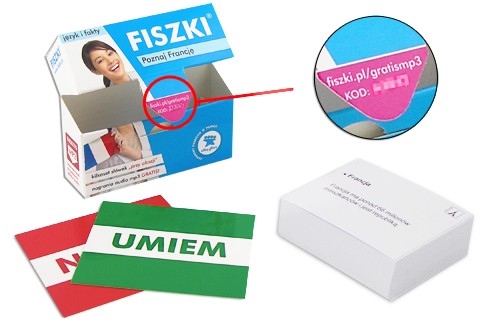 FISZKI J zyk Francuski Poznaj Francj Fiszki Szko a Marze 