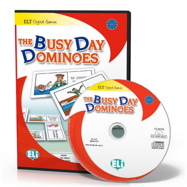 Gra językowa The Busy Day Dominoes CD ROM