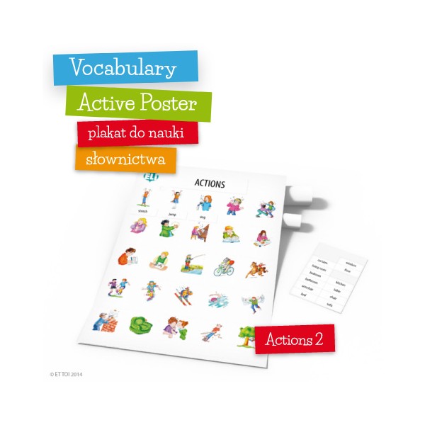 Vocabulary Active Poster Actions 2